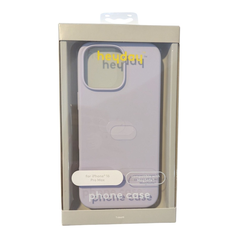 E4. Heyday MagSafe Phone Case For Apple iPhone 16 Pro‎ Max - Soft Purple